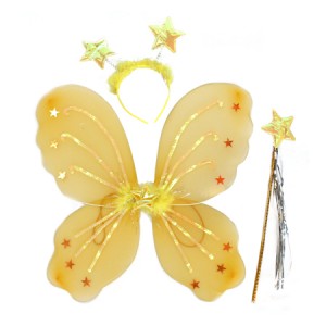 나비날개세트/별(노랑)